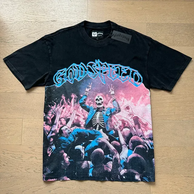 Camiseta oversized con estampado gráfico Godspeed 5