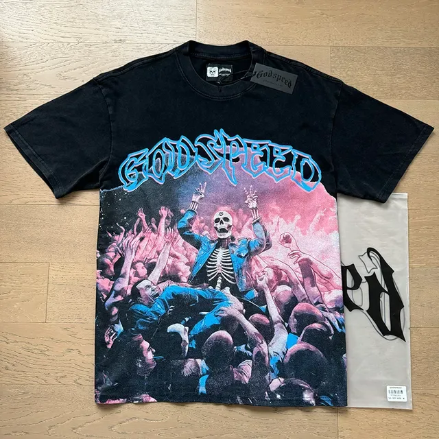 Camiseta oversized con estampado gráfico Godspeed 6