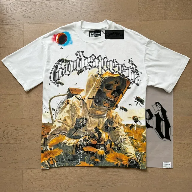 Godspeed Graphic Print Oversized T-Shirt 7