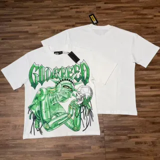 Godspeed Graphic-Print White T-Shirt