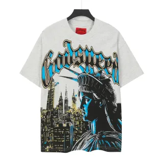 Godspeed Statue of Liberty Graphic T-Shirt