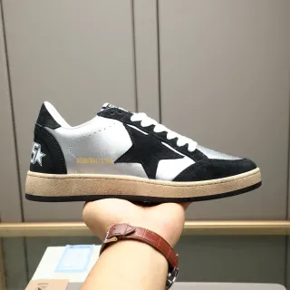 Golden Goose Ball Star Black Silver White Tênis lifestyle
