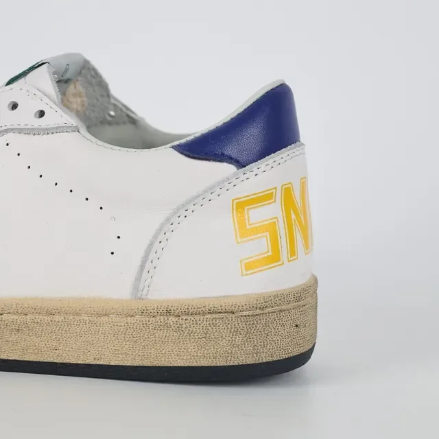Golden Goose Ball Star সাদা সবুজ স্টার নীল হিল লাইফস্টাইল স্নিকার্স 4