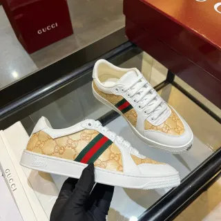 Gucci Ace GG Monogram Web Stripe zapatillas lifestyle