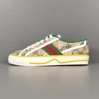 Gucci Ace Estampado de Oso de Peluche Zapatillas Lifestyle