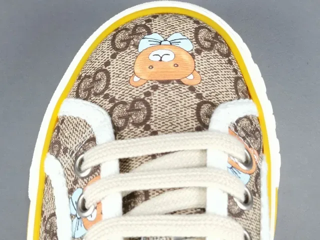 Gucci Ace Teddy Bear Print Lifestyle Sneakers 10