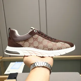 Gucci GG Monogram كانفاس وسويد سنيكر لايف ستايل