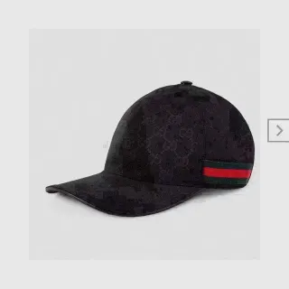 Gucci GG Monogram Jacquard Web Stripe 棒球帽