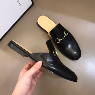 Gucci Horsebit 1955 黑色皮革 Horsebit Buckle 乐福鞋