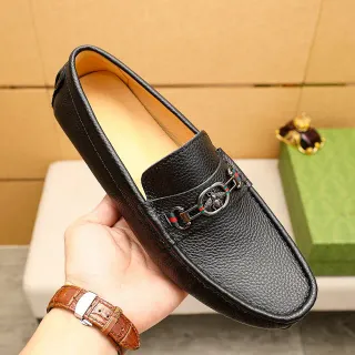 Gucci Horsebit 1955 কালো খুরদে চামড়ার লুফার