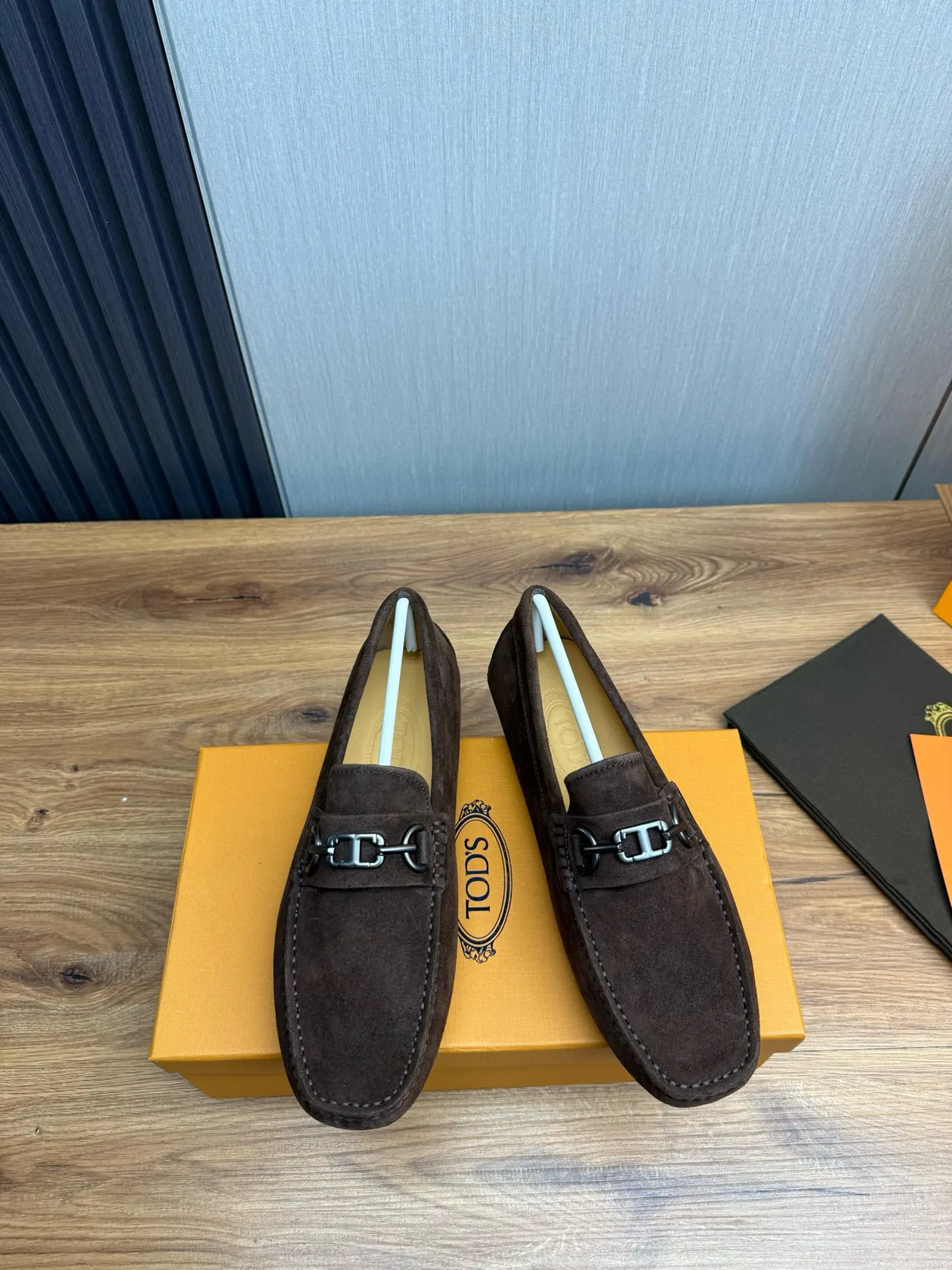 Gucci Horsebit 1955 Mocassim Marrom de Camurça 2