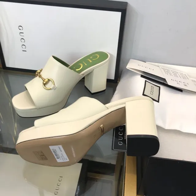 Gucci Horsebit 1955 सादा चामडार Horsebit मुल स्लिपार 6