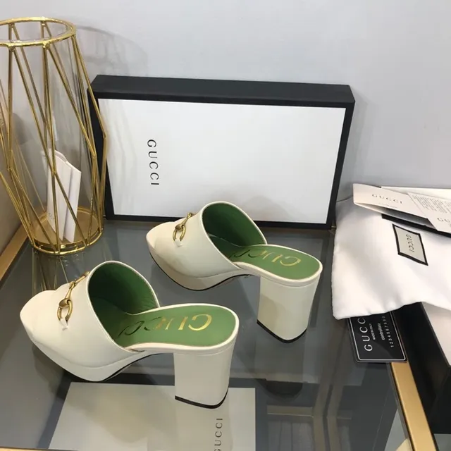 Gucci Horsebit 1955 सादा चामडार Horsebit मुल स्लिपार 8