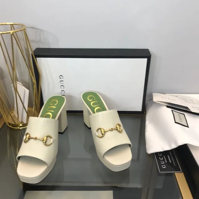 Gucci Horsebit 1955 सादा चामडार Horsebit मुल स्लिपार 9