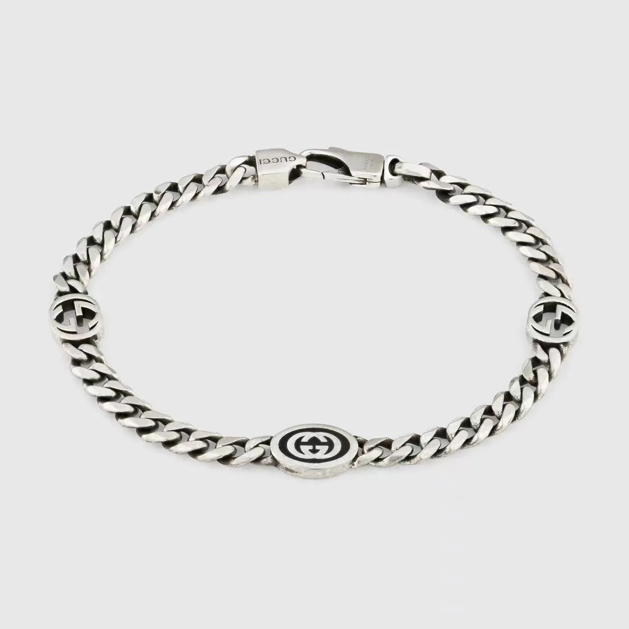 Gucci Interlocking G Logo Curb Chain Necklace 9