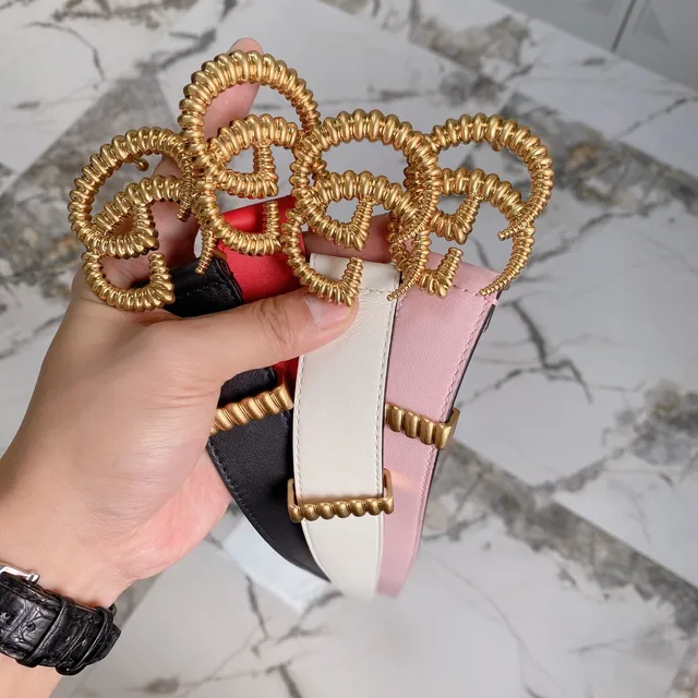 Gucci Ceinture en cuir rouge à boucle Interlocking G en corde 2