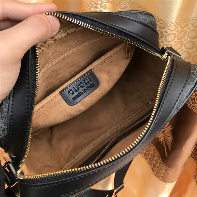Gucci Ophidia GG Monogram 帆布 红绿 Web 信使包 2