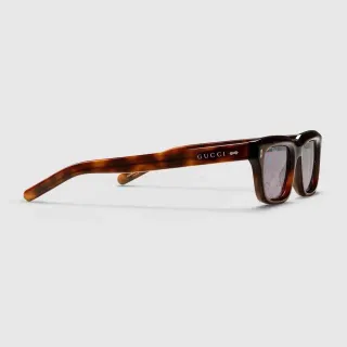 Gucci Rectangular Tortoiseshell Optical Glasses