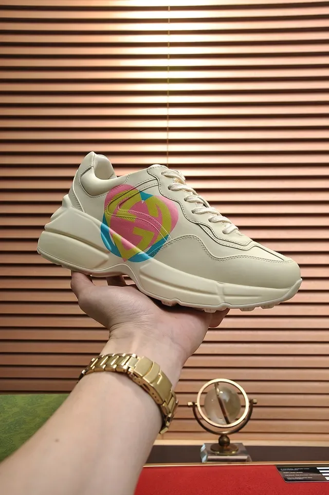 Gucci Rhyton Multicolor Logo Chunky Sneaker 1