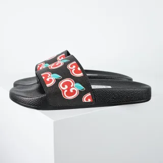 Gucci Screener Apple Print नعال أسود