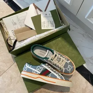 Gucci Screener GG Monogram Mesh Zapatillas Lifestyle de Bajo