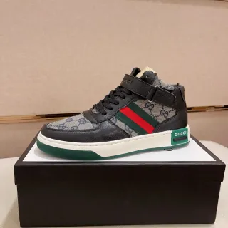 Gucci Screener High negro beige verde rojo zapatillas lifestyle