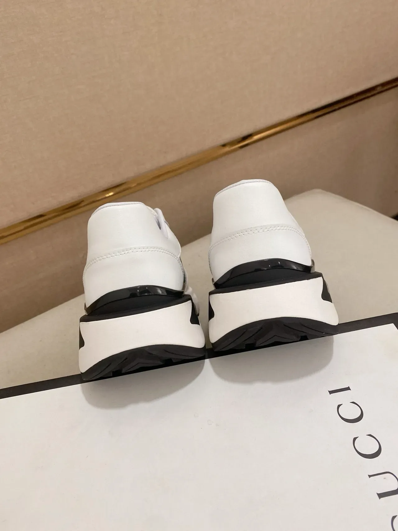 Gucci Screener White Green Red Web Lifestyle Sneakers 8