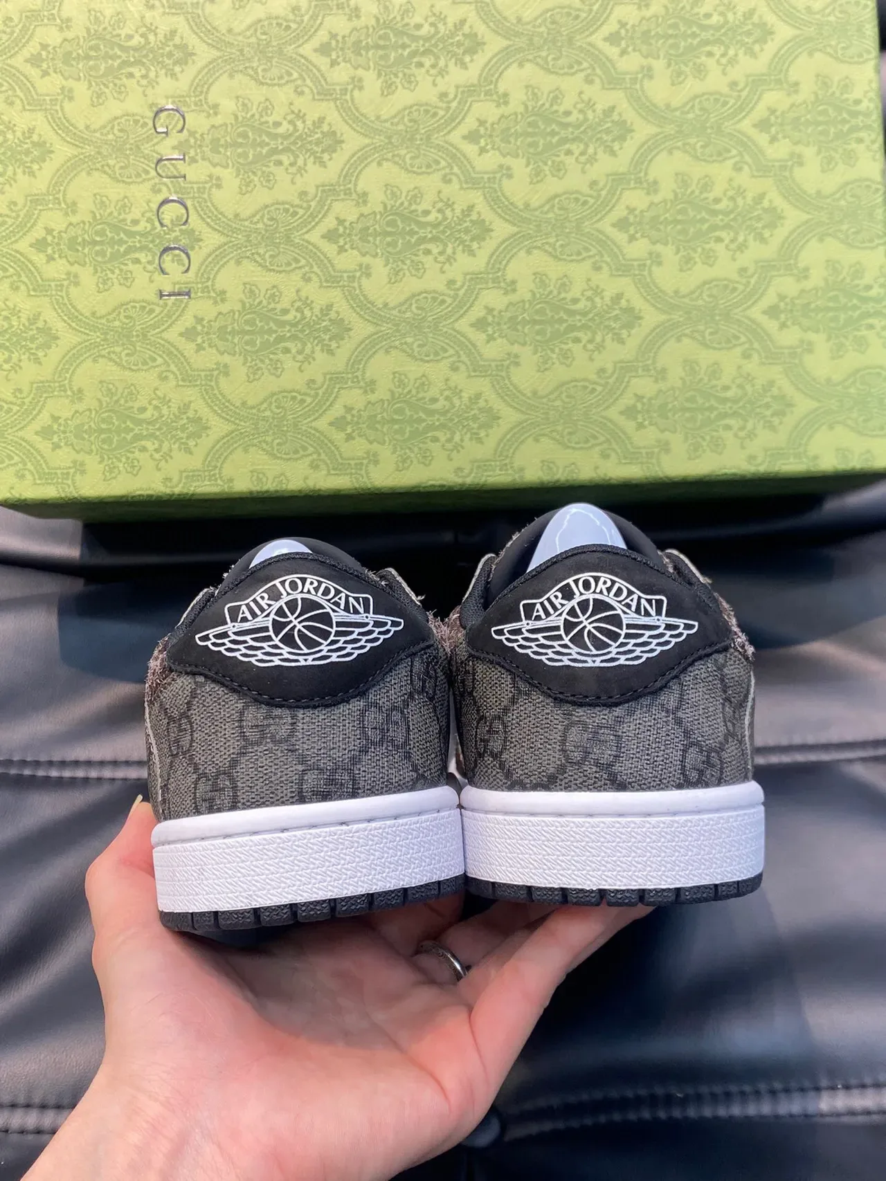 Gucci Tennis 1977 GG Monogram Brown Textured Lifestyle Sneakers 5