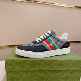Gucci Tennis 1977 GG Monogram Lona y Cuero Lifestyle Sneakers