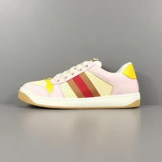 Gucci Tennis 1977 Rosa Amarillo Rojo Web Lifestyle Sneakers