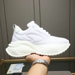 Gucci White Quilted Textile Upper Oversized Layered Sole Chunky Sneakers