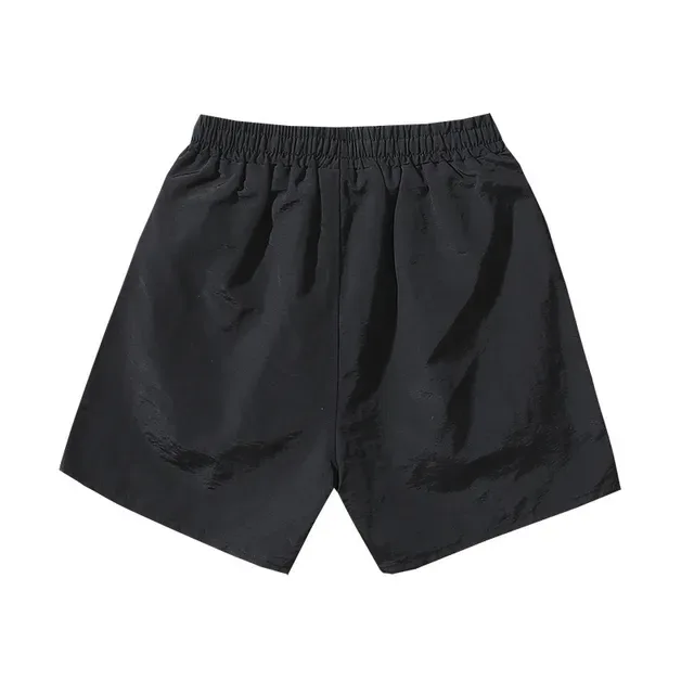 Hellstar Black White Elastic Waistband Drawstring Closure Shorts 6