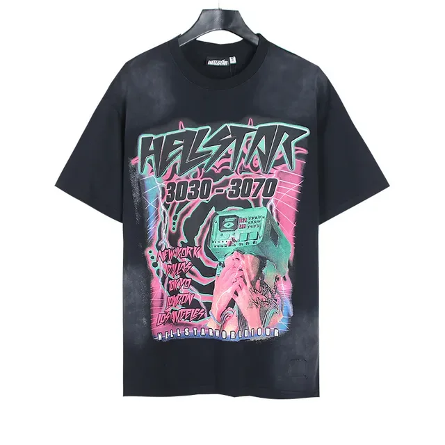 Hellstar Double-Sided Graphic Tour Print Oversized T-Shirt 5