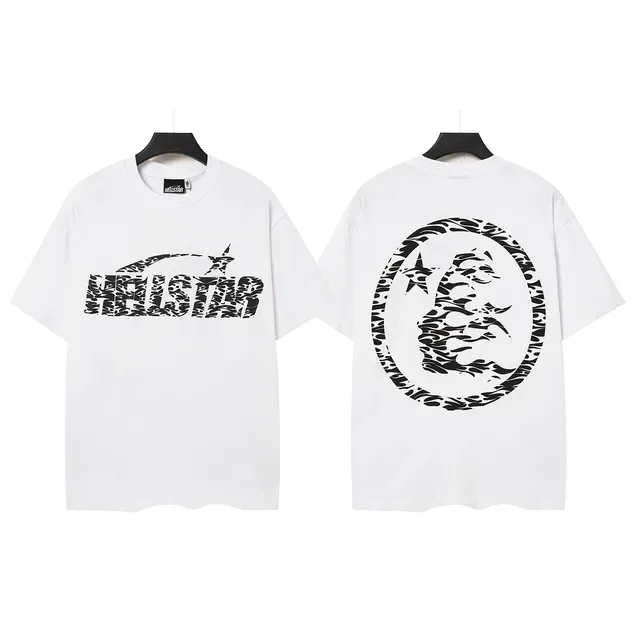 Hellstar 图案印花圆领T恤 4