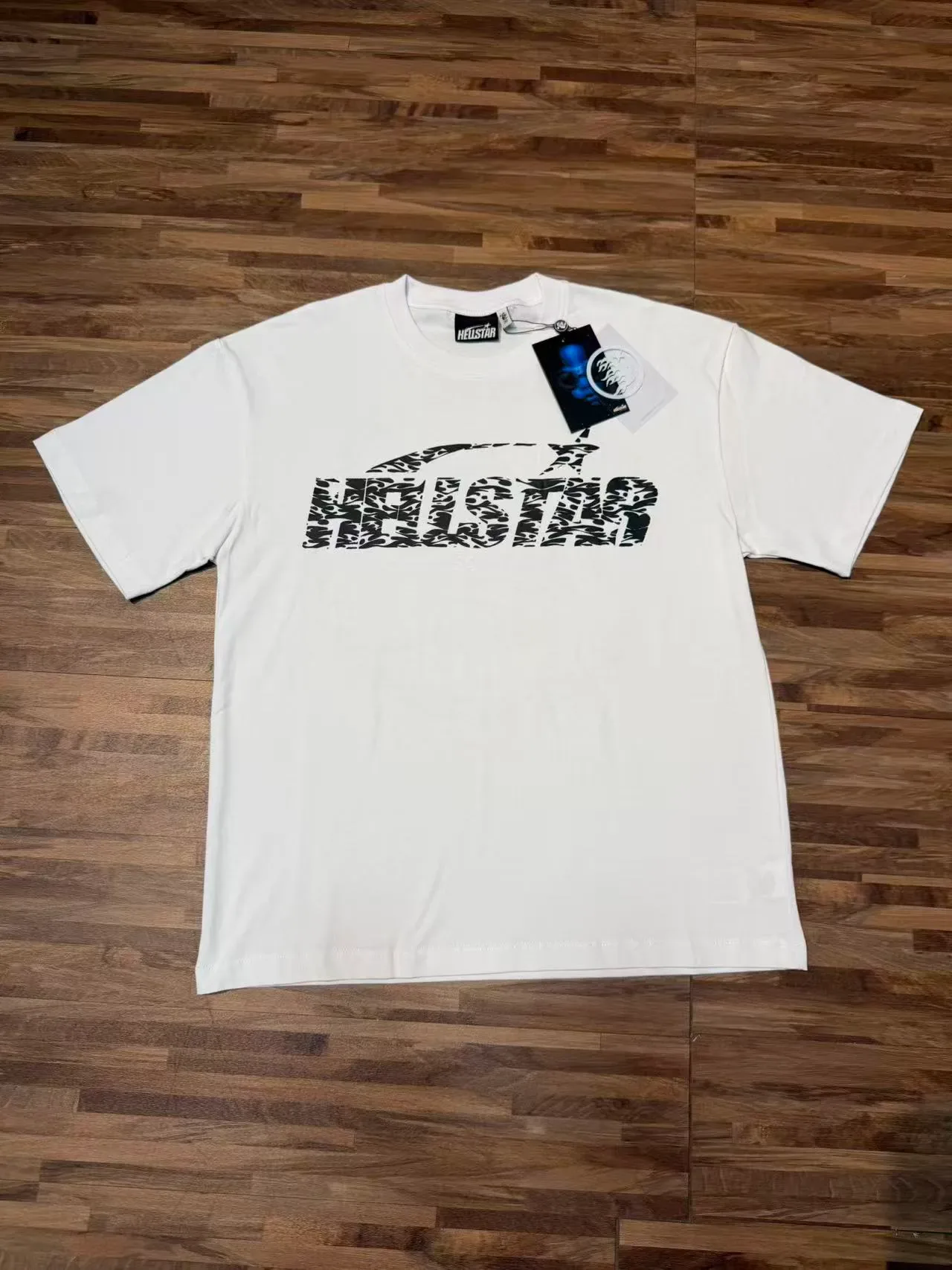 Hellstar 图案印花圆领T恤 5