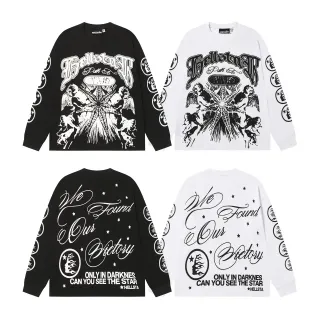 Hellstar Graphic-Print Long-Sleeve Crewneck T-Shirt