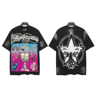 Hellstar Graphic Print Oversized T-Shirt