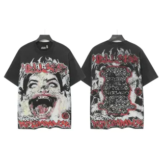 Hellstar Path Staradise Distressed Graphic Oversized T-Shirt