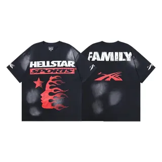 Hellstar Sports Family Graphic Oversized T-Shirt