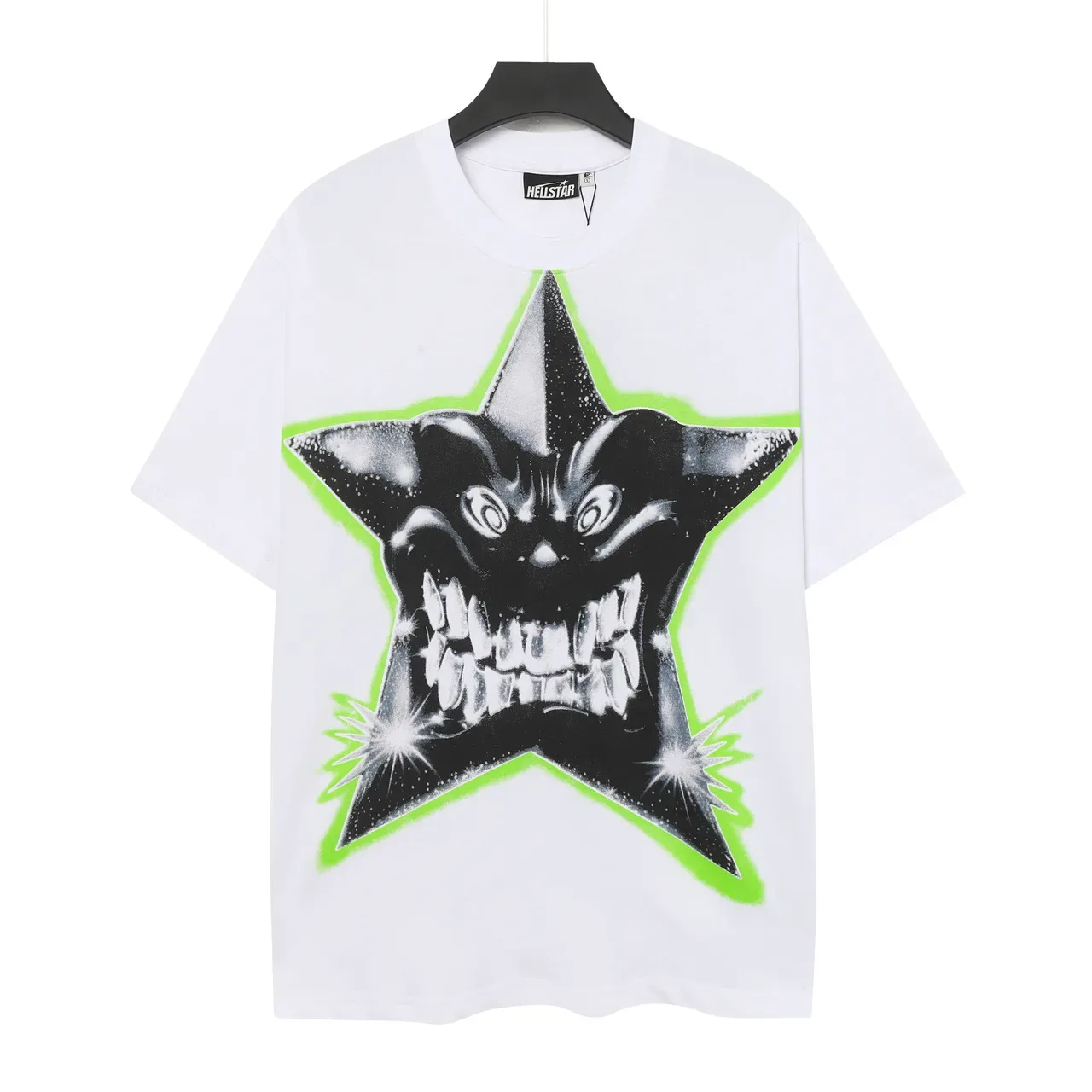 Hellstar Star Monster ग्राफिक प्रिंट ओवरसाइज़्ड टी-शर्ट 3