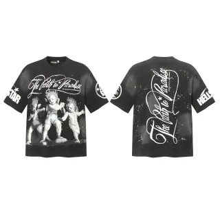 Hellstar The Path to Paradise Graphic Print Black T-Shirt