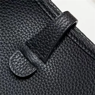 Hermès Evelyne مثقب H Logo جلد التبغ حقيبة تحت الإبط 2