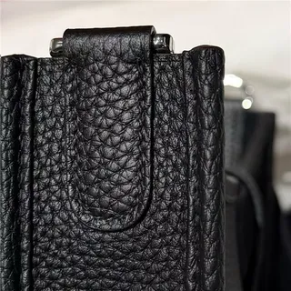 Hermès Evelyne مثقب H Logo جلد التبغ حقيبة تحت الإبط 5