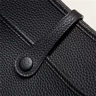 Hermès Evelyne مثقب H Logo جلد التبغ حقيبة تحت الإبط 6