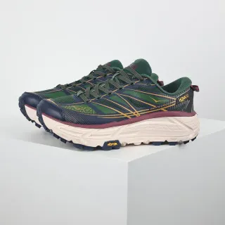 Hoka Mafate Speed 2 Navy Green Gold दौड़ने की जूते