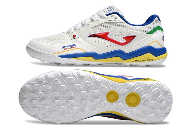 Joma PS Reactive सादा नील हलुद लाल सबुज इंडोर फुटबल जुतो 6