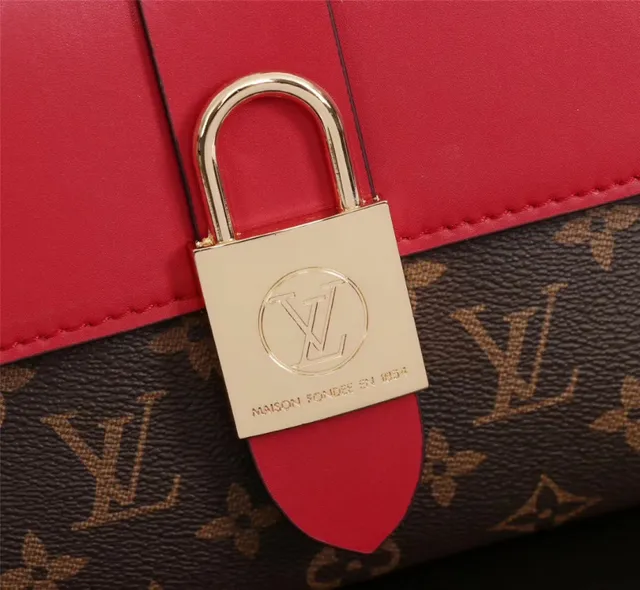 Louis Vuitton भूरा गुलाबी संरचित टॉप हैंडल मोनोग्राम कैनवास टोट बैग 14