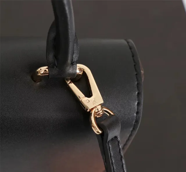 Louis Vuitton भूरा गुलाबी संरचित टॉप हैंडल मोनोग्राम कैनवास टोट बैग 22