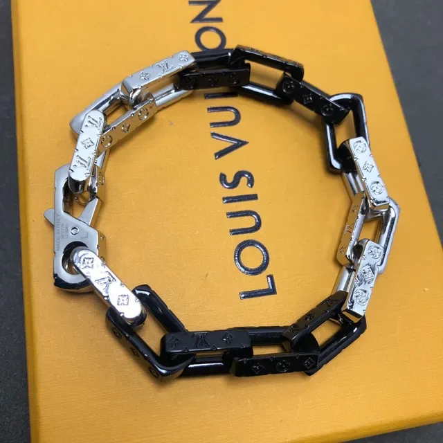 Louis Vuitton Chain Reaction Two-Tone Monogram Bracelet 2