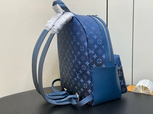 Louis Vuitton City Steamer Monogram Eclipse Blue Mochila Casual 4